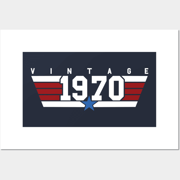 Vintage 1970 Aviator Wall Art by Styleuniversal